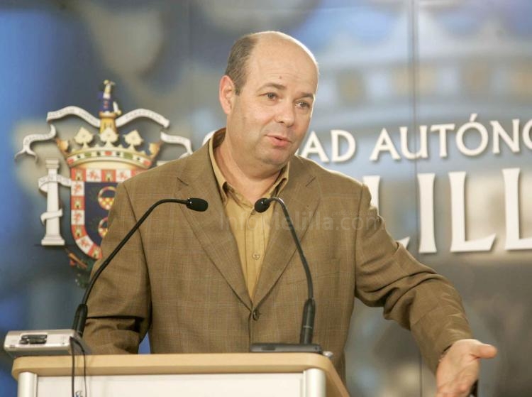 Daniel Conesa, portavoz del Gobierno de Melilla