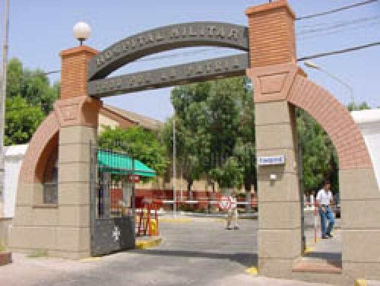 Fachada del Hospital Militar de Melilla