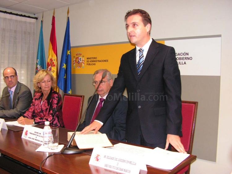 El nuevo delegado del Gobierno ha jurado su cargo