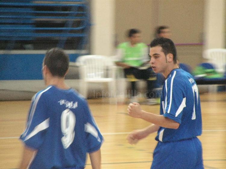 Kiko, uno de los goleadores de Melilla Fútbol Sala