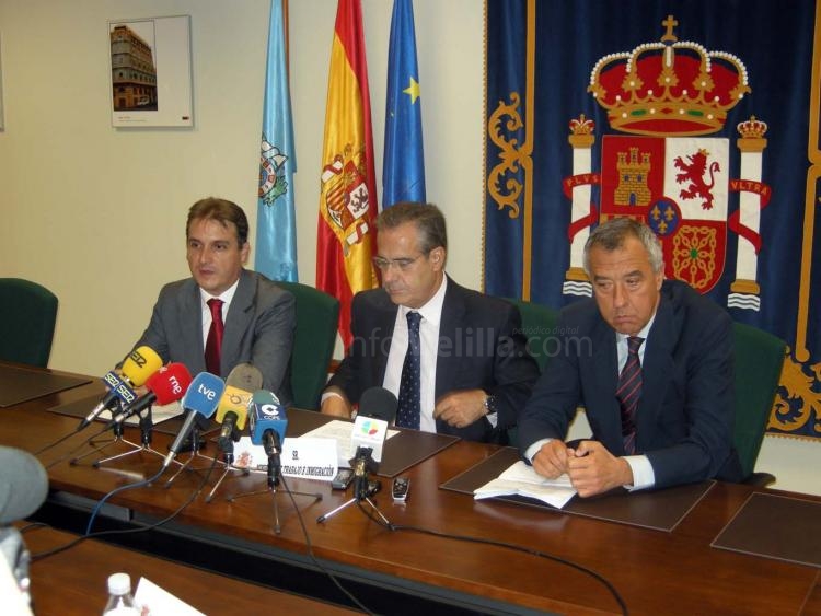 Celestino Corbacho visitó Melilla hace escasas fechas