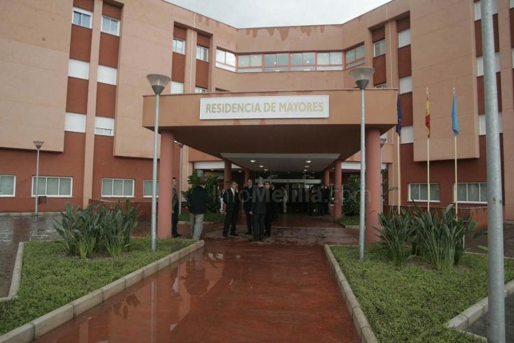 Fachada de la Residencia de Mayores de Melilla