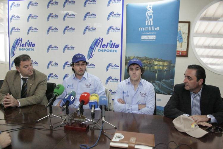 Los melillenses participantes en el Dakar destacan la dificultad del recorrido y esperan acabar la prueba