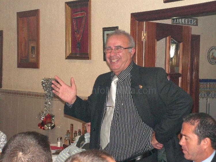 Juan Pedreño, presidente de la entidad casinista melillense