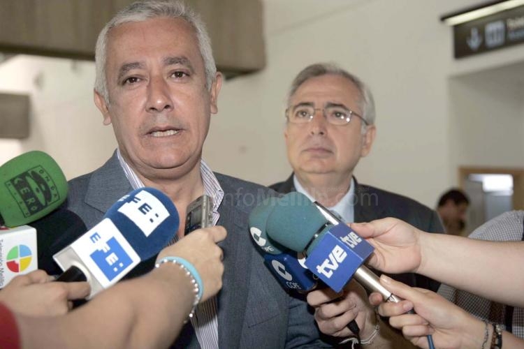 Javier Arenas, presidente del PP andaluz