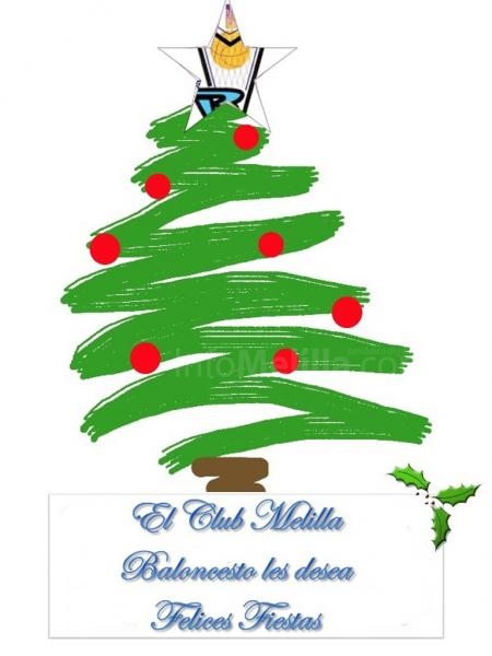 Baloncesto Liga Adecco LEB Oro: Melilla Baloncesto hace extensiva sus felicitaciones navideñas a todos los melillenses a través de la clásica postal