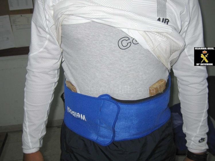 Detenidas seis personas e incautados unos 27 kilos de droga en tres operaciones llevadas a cabo por la Guardia Civil en Melilla