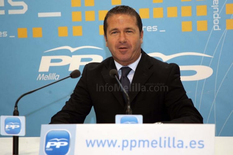 Miguel Marín, presidente del Comité Organizador del X Congreso Regional del PP