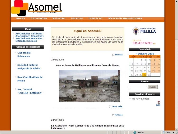 Melilla pone en marcha una nueva web con información sobre asociaciones sin ánimo de lucro de la ciudad