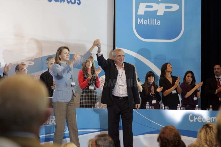 Juan José Imbroda, elegido nuevo Presidente del Partido Popular de Melilla con el 98,66 por ciento de los votos