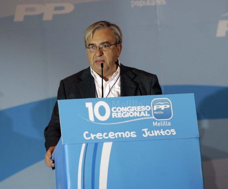 Arturo Esteban dice adiós a la Presidencia del PP de Melilla con la tranquilidad de dejar al frente a “un líder de la talla de Juan José Imbroda”