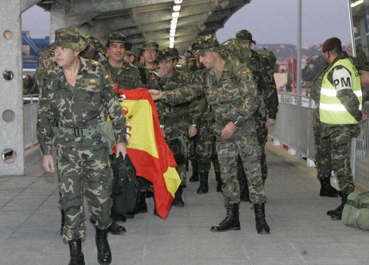 Concluye el relevo en Kosovo con la llegada a Melilla de la última rotación