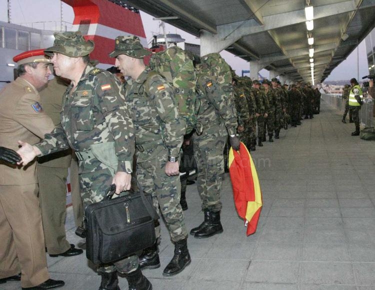 Concluye el relevo en Kosovo con la llegada a Melilla de la última rotación