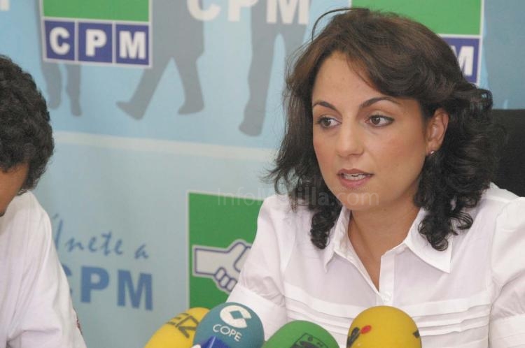 Dunia Almansouri, diputada de CPM