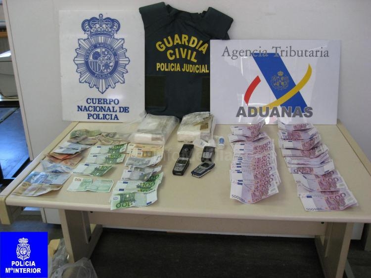 Intervenidos 2 kilos de cocaína y detenidas cinco personas en Melilla y Madrid