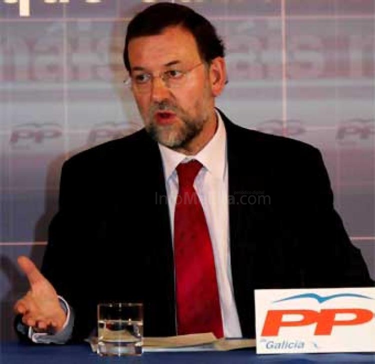 Mariano Rajoy, presidente del Partido Popular.