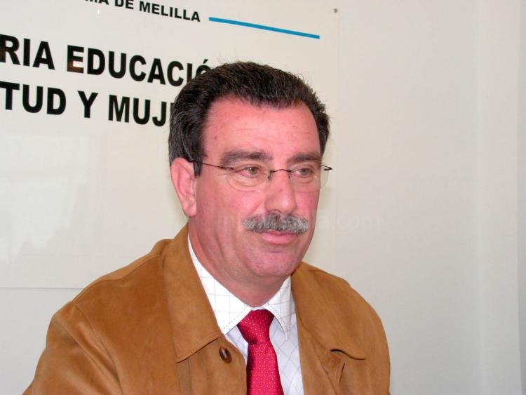 Antonio Miranda, consejero de Educación de Melilla
