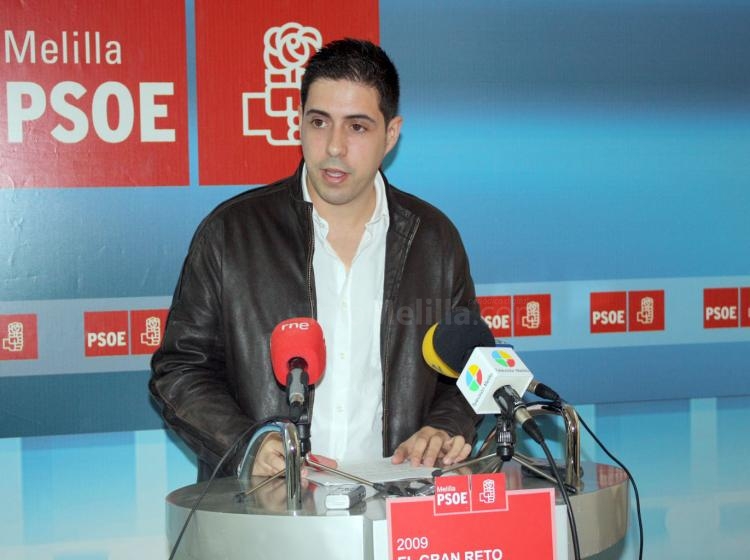 Yeray Díaz, secretario de Innovación y Nuevas Tecnologías del PSOE de Melilla