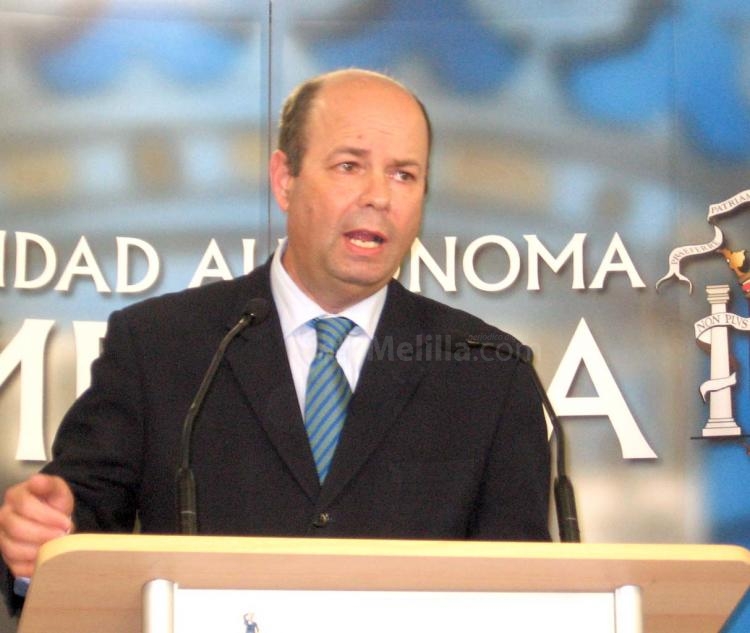 Daniel Conesa, portavoz del Gobierno de Melilla