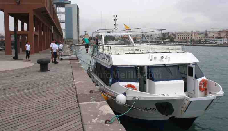 El barco golondrina ‘La Pepa 1812’ llega a Melilla
