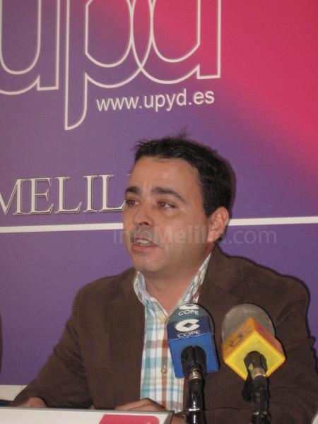 Emilio Folgar, número dos de UPyD en Melilla