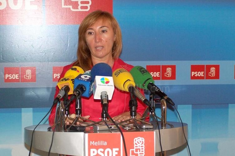 María Dolores Cabrera, Secretaria de Igualdad del PSOE de Melilla