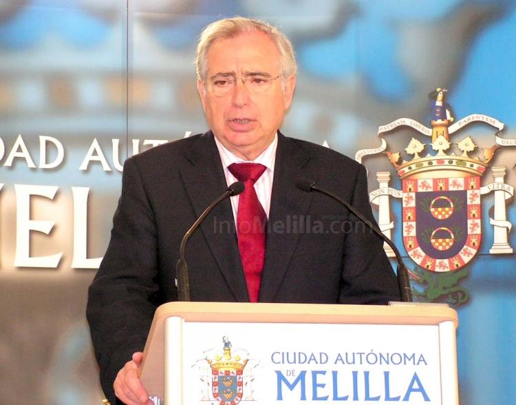 Juan José Imbroda, presidente de Melilla