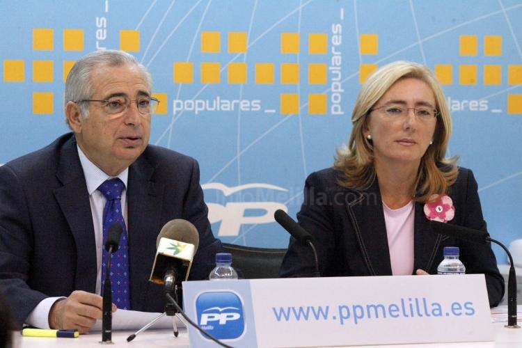 Los senadores por Melilla