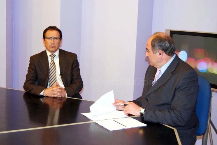 Dionisio Muñoz durante la entrevista concedida a Cablemel