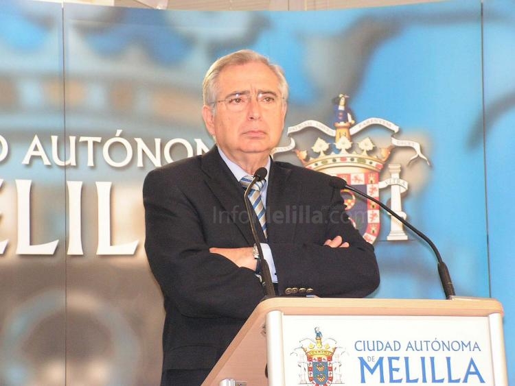 Juan José Imbroda, presidente de Melilla
