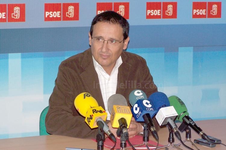 Dionisio Muñoz, portavoz socialista