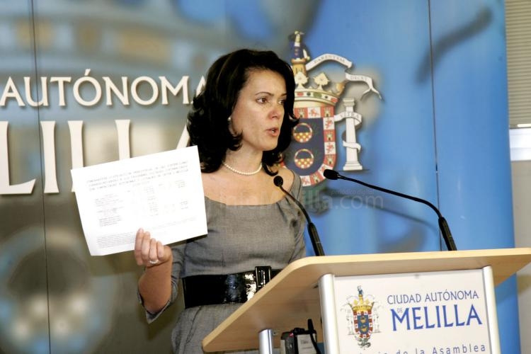María Antonia Garbín, consejera de Bienestar Social