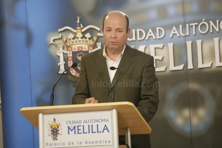 Daniel Conesa, portavoz del Gobierno de Melilla