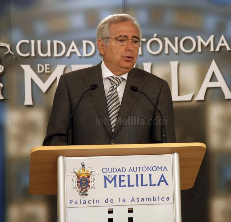 Juan José Imbroda, presidente de Melilla
