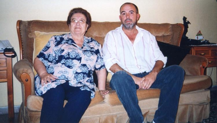 José Marqués junto a Aida Berenguer