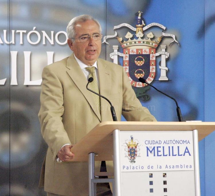 Juan José Imbroda, presidente de Melilla