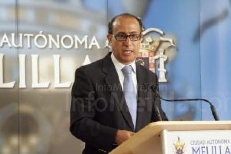 Abdelmalik El Barkani, consejero de Presidencia de Melilla