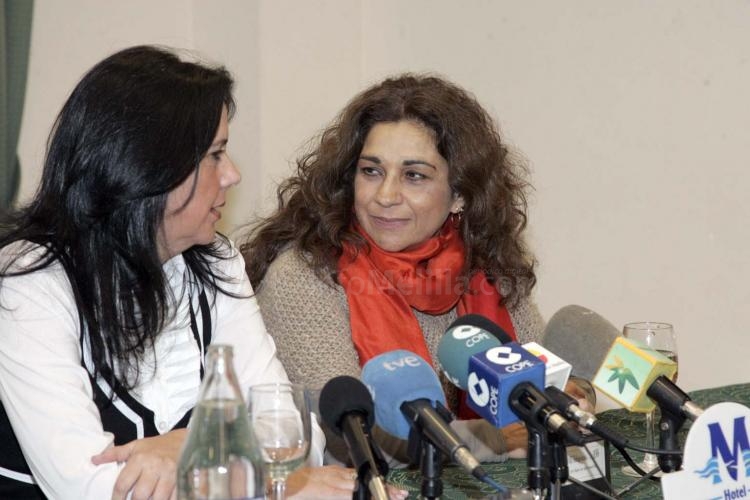 La cantante actuará esta noche de sábado y mañana domingo en Melilla