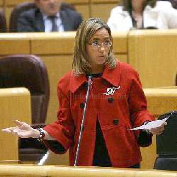 Carme Chacón ha contestado a una pregunta de Imbroda en el Senado