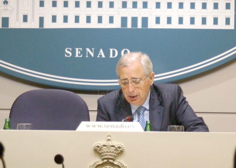 Juan José Imbroda, senador y presidente de Melilla