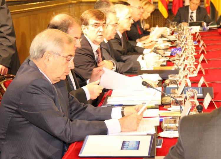 Imbroda en la Conferencia de Presidentes en el Senado