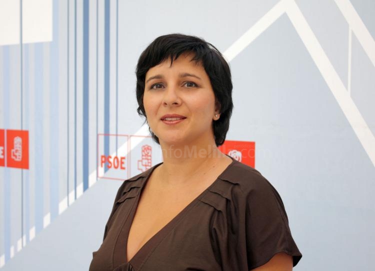Rosa López Ochoa, secretaria de Ordenación del Territorio, Vivienda e Infraestructura del PSOE de Me