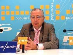Juan José Imbroda, presidente del PP de Melilla