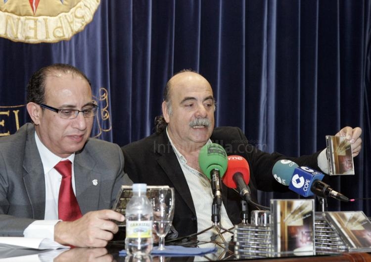 El Barkani y Castro durante la presentación de las jornadas