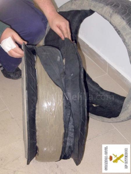 La Guardia Civil interviene en una semana 33 kilogramos de hachís en el Puerto de Melilla