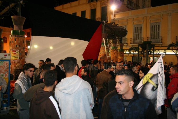 La Plataforma de Apoyo a Palestina de Melilla desconvoca las concentraciones tras el alto el fuego