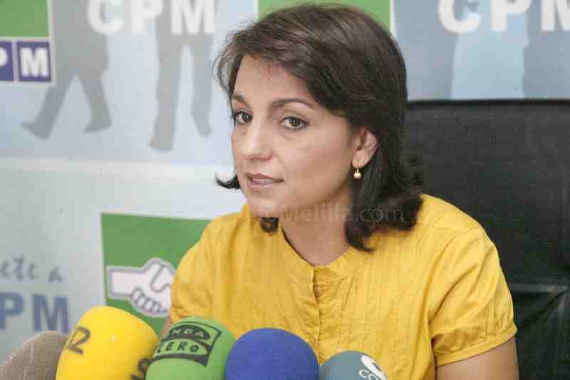 Dunia Almansouri, diputada de CPM