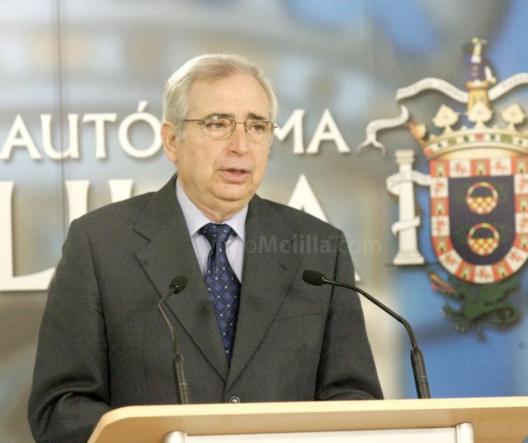Juan José Imbroda, presidente de Melilla