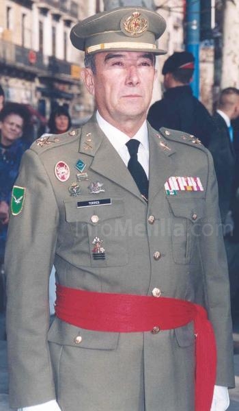 El Teniente General Jefe de la Inspección General del Ejército, Fernando Torres González