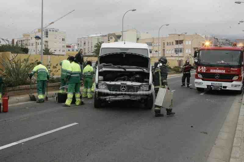 Accidente de tráfico ocurrido esta misma mañana